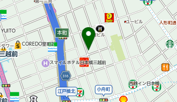 mimiレディースクリニック 三越前の地図画像