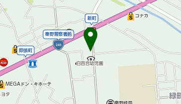 アクアベルクリニックの地図画像