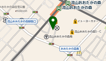 おおたかの森こどもクリニックの地図画像