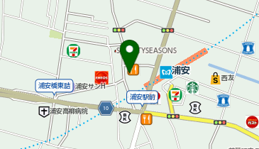 さかもと内視鏡クリニックの地図画像