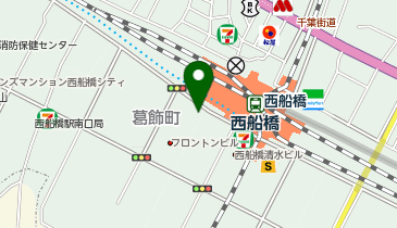 あさひ耳鼻咽喉科(西船橋)の地図画像