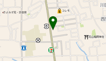 山科西まつい内科クリニックの地図画像