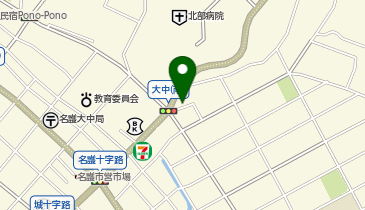 なごこころのクリニックの地図画像