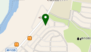 絹の台なかむら整形外科の地図画像