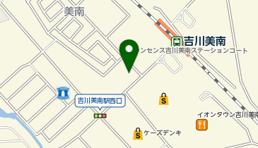 吉川美南駅前メンタルクリニックの地図画像