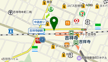 クリニックプラス吉祥寺の地図画像