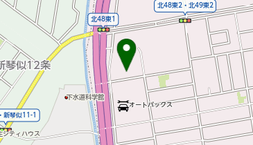 札幌共立医院の地図画像