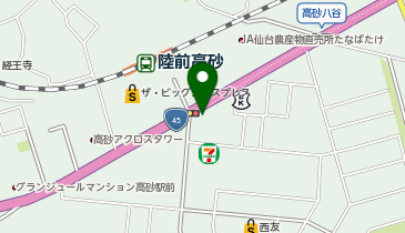 仙台高砂駅前メンタルクリニックの地図画像