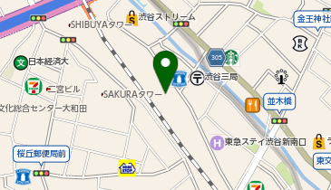 渋谷駅前内科・内視鏡クリニックの地図画像