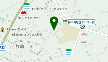 片倉町ひふ・みみはなのどクリニックの地図画像