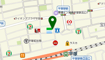 平塚整形外科リウマチ科の地図画像