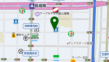 心斎橋国際クリニックの地図画像