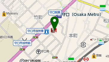 守口グローバル整形外科の地図画像