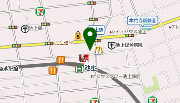 池上おひさまクリニックの地図画像