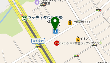 やすおか心療内科の地図画像