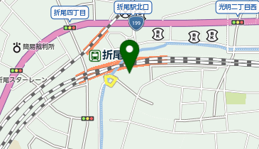 ひいらぎこころクリニック折尾院の地図画像