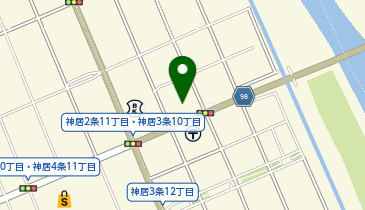 カムイ呼吸器・内科クリニックの地図画像