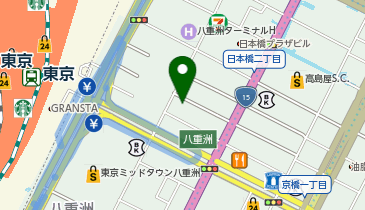 日本橋れいわ内科の地図画像