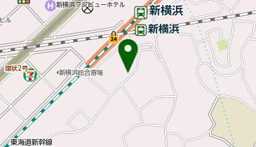 あおぞら新横浜クリニックの地図画像