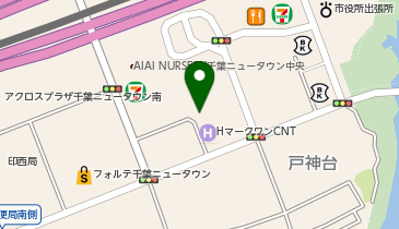 キャップスクリニック千葉ニュータウン中央の地図画像
