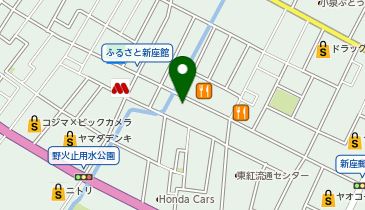 にいざの森ファミリークリニックの地図画像