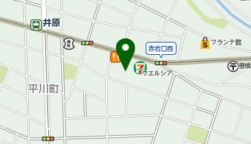 ふじわらメディカルクリニックの地図画像