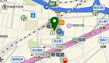 福島駅前皮フ科クリニックの地図画像