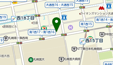 札幌ひざのセルクリニックの地図画像
