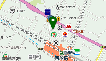 西船橋駅前心療内科の地図画像