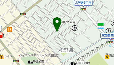 フラワークリニックの地図画像