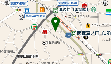 消化器と診断・治療内視鏡クリニックの地図画像