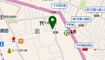 かしまだ頭痛 脳神経クリニックの地図画像