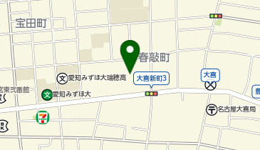 名古屋はなまる耳鼻科クリニックの地図画像