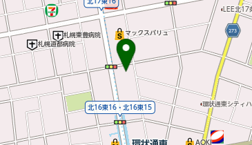 さっぽろ皮膚科スキンケアクリニックの地図画像