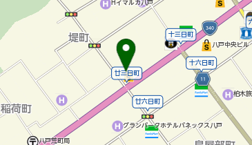 とみさわ甲状腺・乳腺のクリニック八戸の地図画像