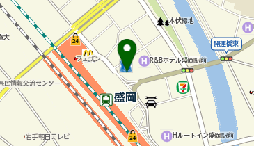駅前メンタルクリニックの地図画像