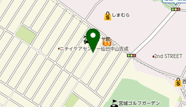 中山吉成さいとう整形外科の地図画像