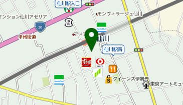 調布仙川駅前きむら呼吸器内科クリニックの地図画像