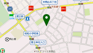 本駒込こどもクリニックの地図画像