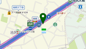 MIZENクリニック池尻大橋の地図画像