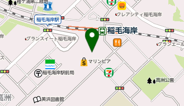 キャップスクリニック稲毛海岸の地図画像