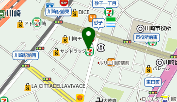 川崎駅前大腸と胃の消化器内視鏡・肛門外科クリニックの地図画像