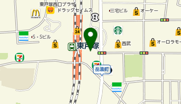 東戸塚レディースクリニックの地図画像