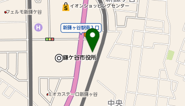 鎌ケ谷しらと内科・消化器内科の地図画像