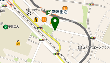 わかさクリニック津田沼の地図画像