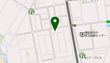 つつみクリニック南越谷の地図画像