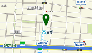 二村整形外科の地図画像