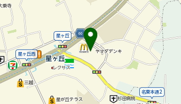 星ヶ丘ファミリークリニックの地図画像