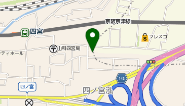 ピースホームケアクリニック京都の地図画像