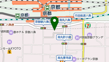 京都駅前まつたに乳腺・形成外科クリニックの地図画像